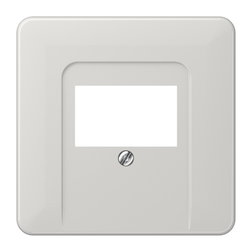 Накладка на аудиорозетку JUNG CD 500, светло-серый