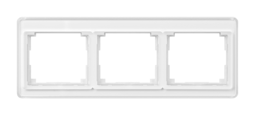 Рамка 3 поста JUNG SL 500, горизонтальная, белый