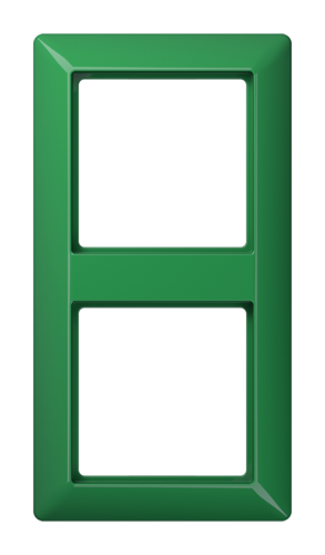Рамка 2 поста JUNG AS 500, зеленый