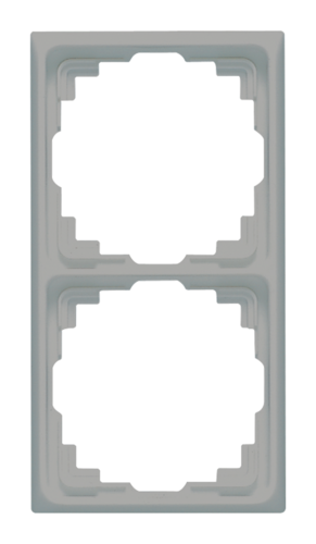 Рамка 2 поста JUNG CD 500, серый