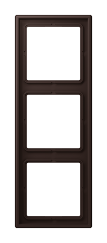 Рамка 3 поста JUNG LS 990, terre d‘ombre brûlée 59