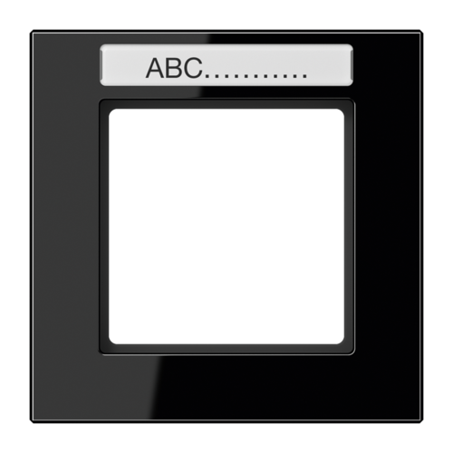 Рамка 1 пост JUNG A CREATION, черный