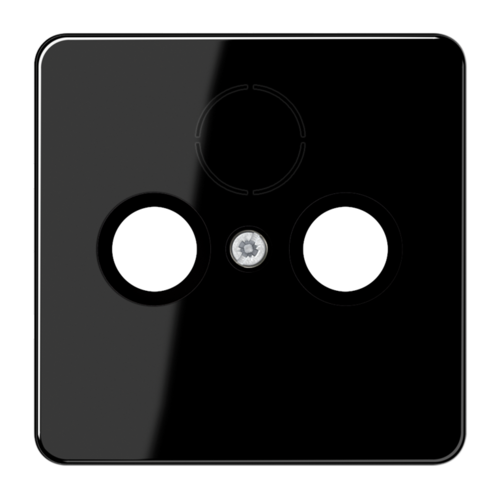 Накладка на розетку телевизионную JUNG CD 500, черный