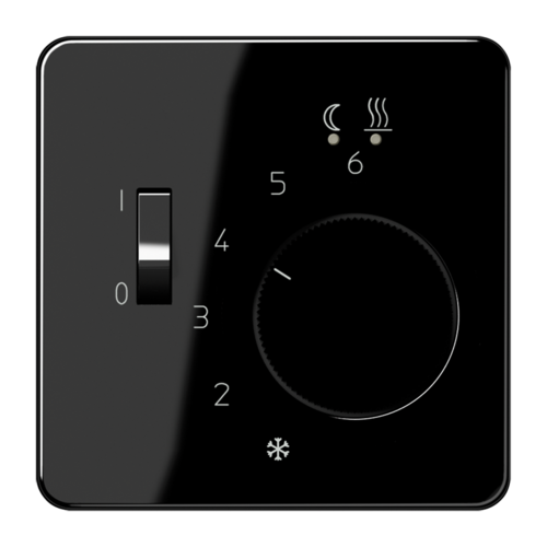 Накладка на терморегулятор JUNG CD 500, черный