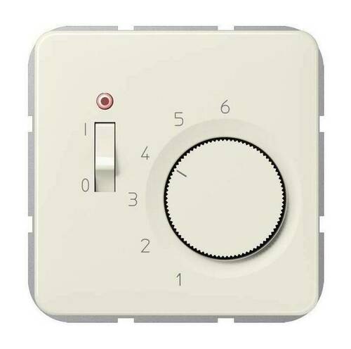 Терморегулятор Jung, механический, слоновая кость, TRCD241