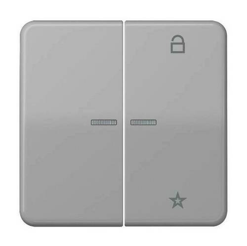 Накладка на жалюзийный выключатель Jung, серый, CD1701GR