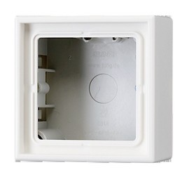 LS990 Коробка для накладного монтажа 2-ная, светло-серая