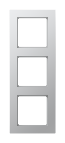 Рамка 3 поста JUNG A CREATION, алюминий