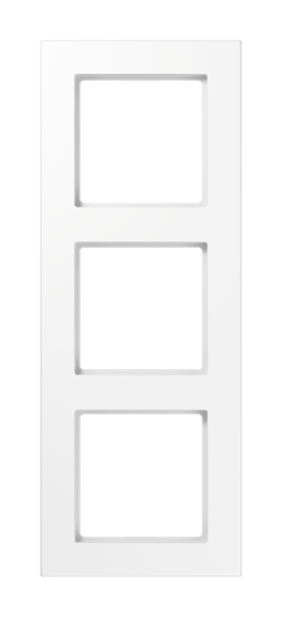 Рамка 3 поста JUNG A 550, белый блестящий