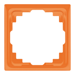 Рамка 1 пост JUNG CD 500, оранжевый