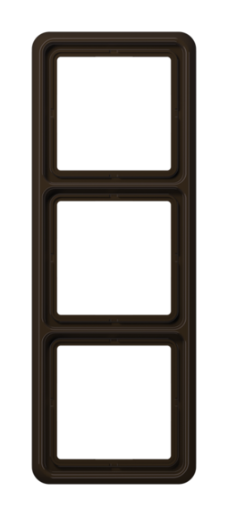 Рамка 3 поста JUNG CD 500, коричневый