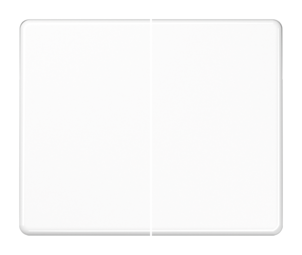 Клавиша двойная для светорегулятора JUNG SL 500, белый