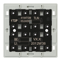 JUNG KNX Кнопочный модуль универсальный 4гр