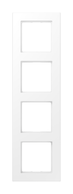 Jung A550 - Рамка 4-ая, цвет Матовый белый