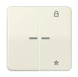 Накладка на жалюзийный выключатель Jung, слоновая кость, CD1701